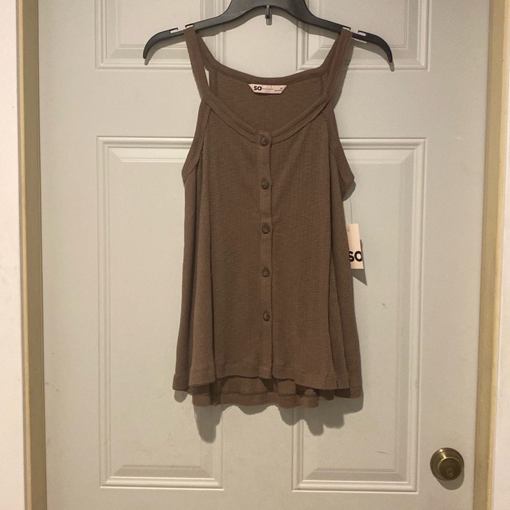 SO Knit Tank Top Size M (Juniors)